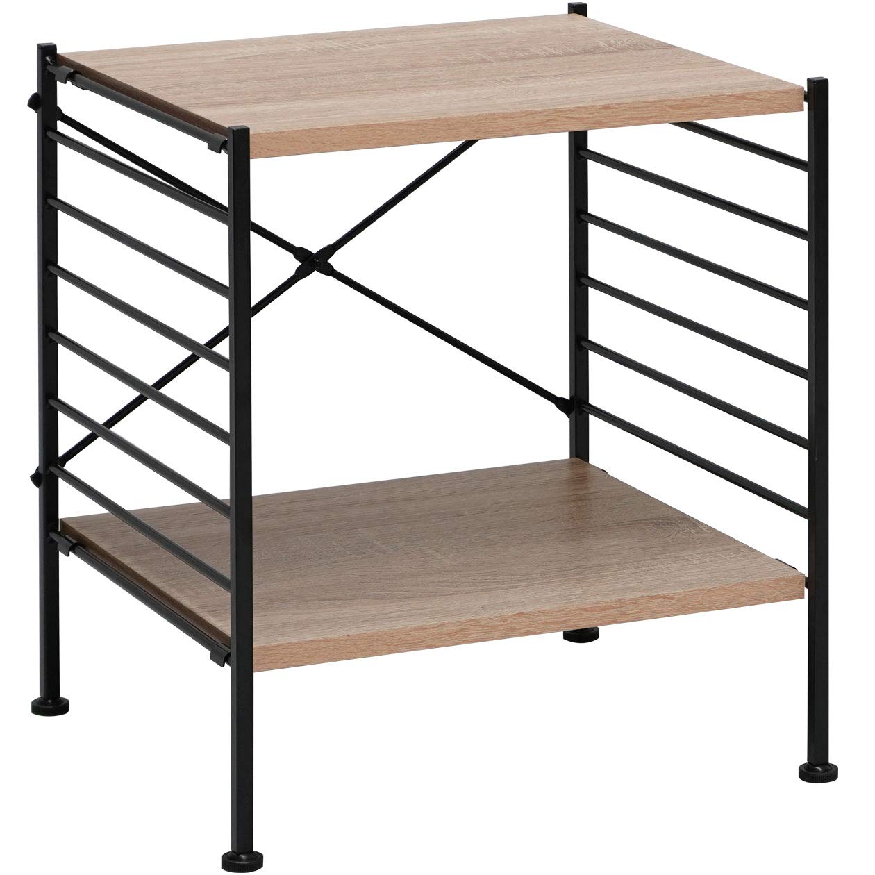 Amazon｜ワイエムワールド ユニットシェルフ WiLL 2段 シェルフ 幅47cm